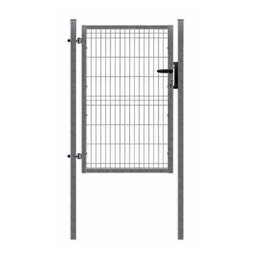 POLIFOR egyszárnyú kapu 2045 x 1094 mm 3D betéttel, horganyzott kivitel.
