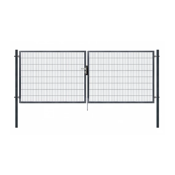 PILOFOR SUPER kétszárnyú kapu 1180 x 4090 mm 2D betéttel RAL7016