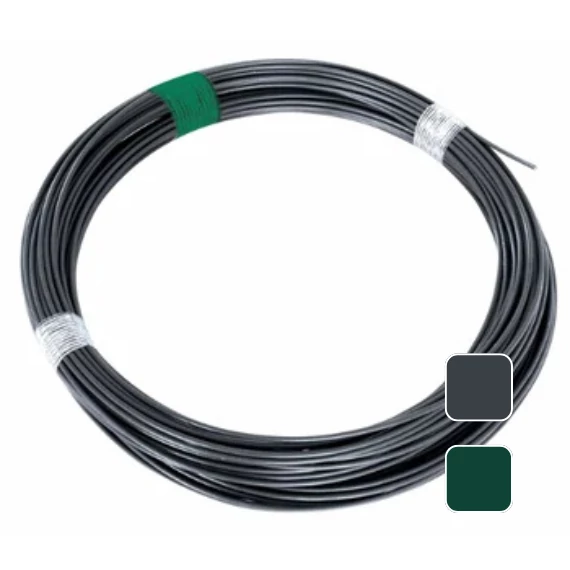 Horganyzott, pvc bevonatú huzal 1,4 mm x 24 m